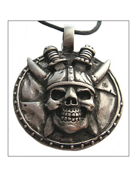 viking head pendant