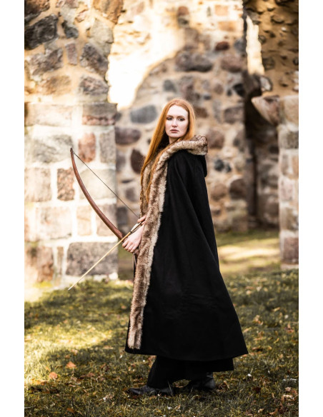 Viking cloak Fjell model with black...