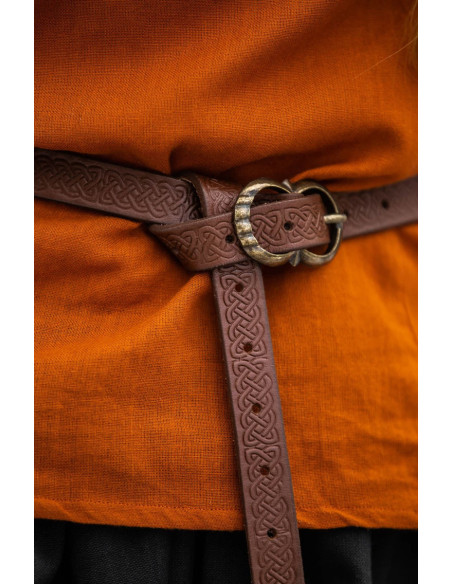 Celta long leather belt Merle model,... Celta long leather belt Merle model,...