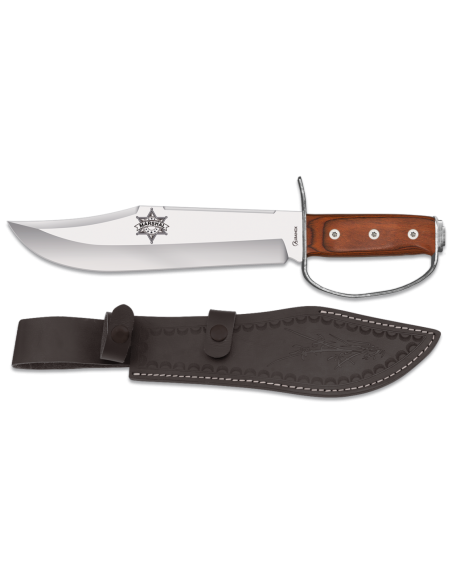 Marshall knife, Bowie type, with defense