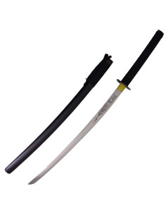 Decorative black saya katana with wooden box (103 cm.)