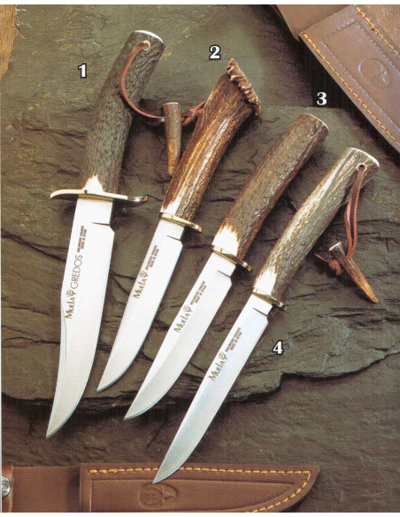 Gredos knife handle deer antler