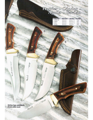 Harrier-Condor-Eagle-Gavilan knives