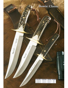 Bowie-Classic knife with stag handle