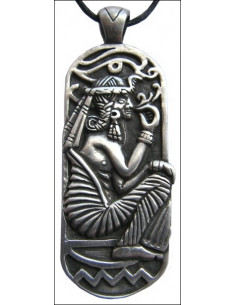 seated egyptian pendant