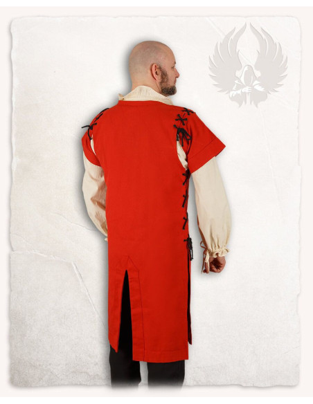 Medieval tabard, Hermann model, red...
