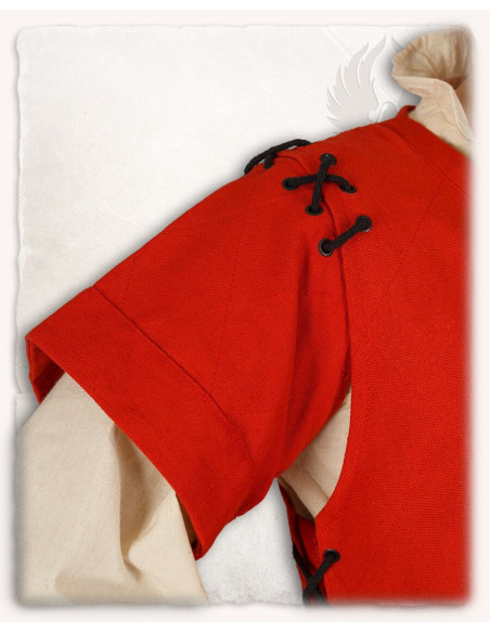 Medieval tabard, Hermann model, red...