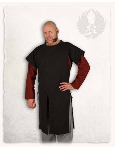 Medieval tabard, Hermann model, black...