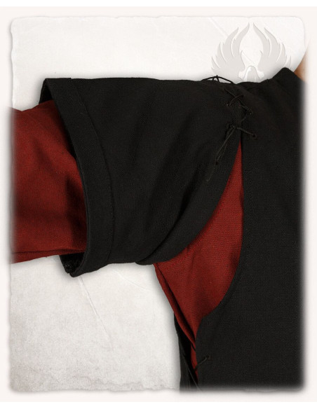 Medieval tabard, Hermann model, black...
