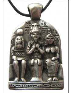 Egyptian triad pendant