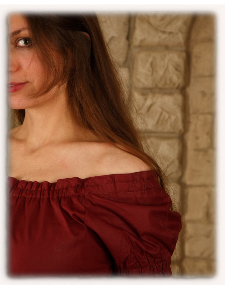 Medieval blouse light cotton model...
