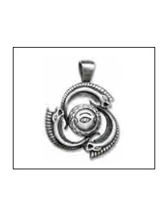 Greek symbol pendant