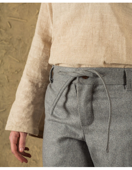 Rocco vintage trousers in gray wool