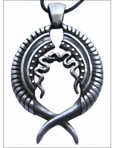 Greek motifs pendant