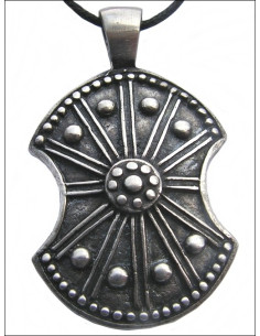 Trojan shield pendant