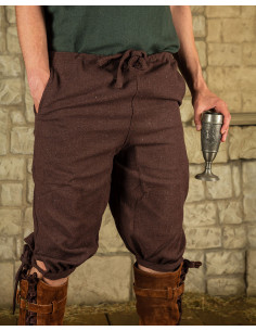 Viking pants Kilian model, brown color