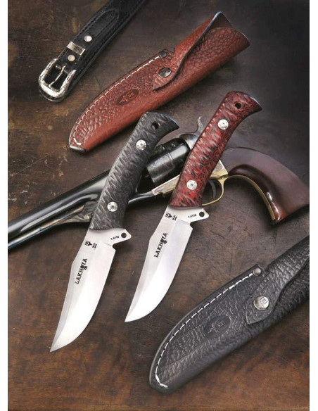 Muela Lakhota knife pressed wood