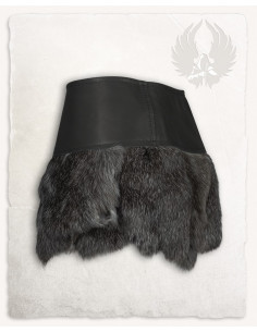 Barbarian skirt model Karya, rabbit hair 2