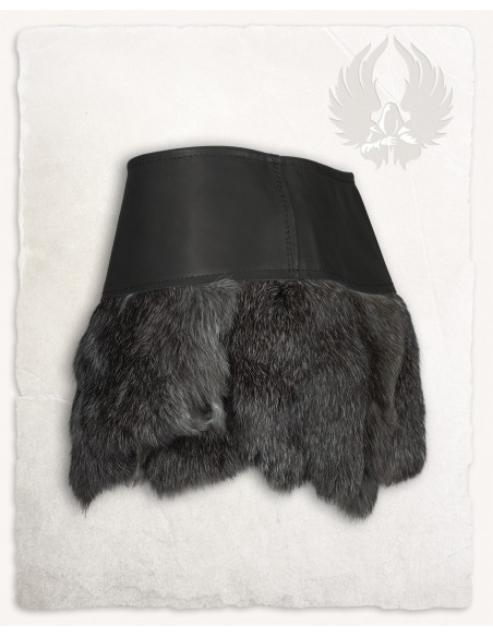 Barbarian skirt model Karya, rabbit hair