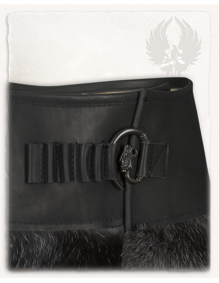 Barbarian skirt model Karya, rabbit hair