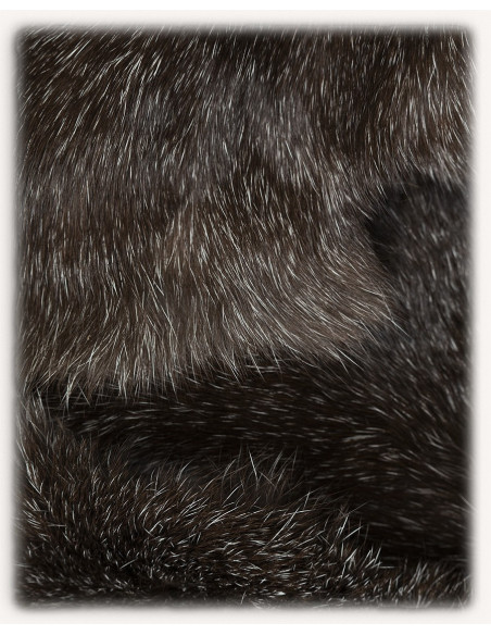 Barbarian skirt model Karya, rabbit hair