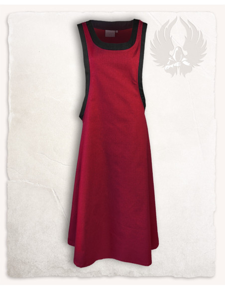 Medieval dress lady Juliana, burgundy...