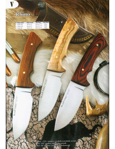 Rhino full length hunting knife by Muela