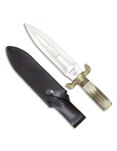 Rehala hunting knife, deer antler