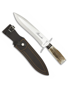 Hunting Stalking auction knife, deer antler