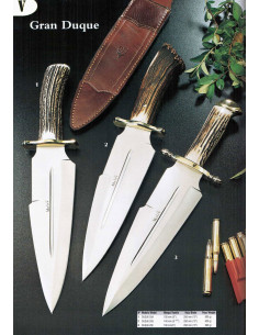 Auction hunting knives, Grand Duke with deer antler wizard