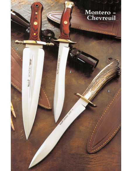 Hunting auction knives, Montero-chevreuil