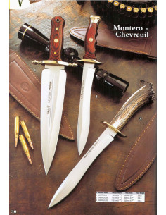 Hunting auction knives, Montero-chevreuil 2