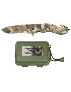 Rescue knife 3D camo design (20.7 cm.)