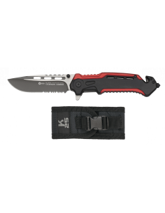 Rescue and emergency knife K25 with sheath (blade 8.7 cm.)