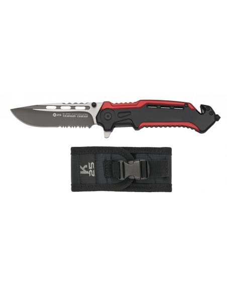 Rescue and emergency knife K25 with... Rescue and emergency knife K25 with...