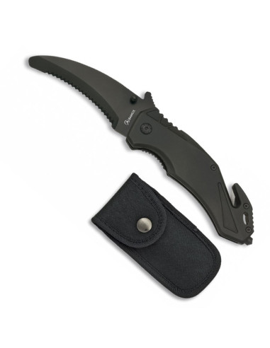 Albainox black safety and rescue knife