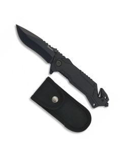 Albainox rescue knife - black