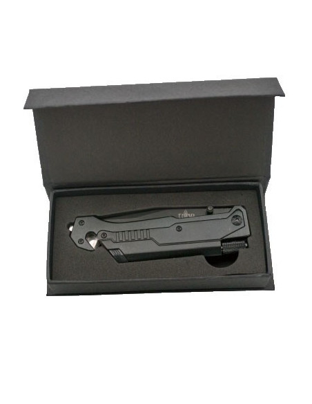 Red Third rescue knife, with saw