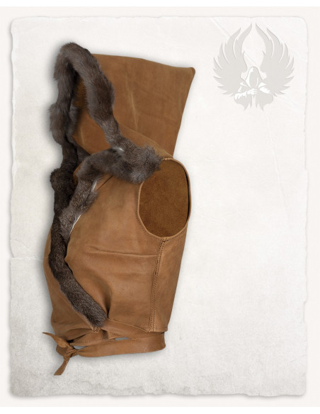 Medieval woman's top with hood model... Medieval woman's top with hood model...