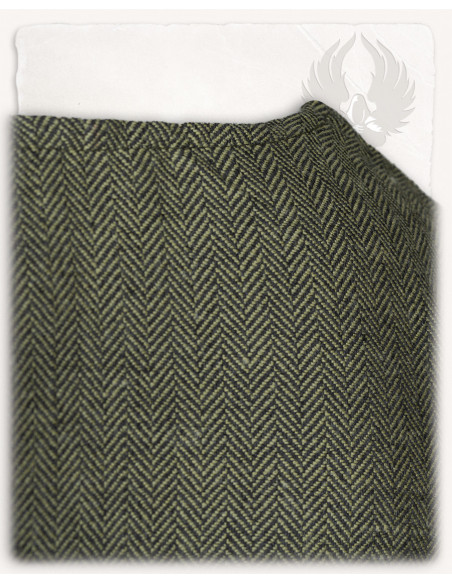 Viking tunic herringbone pattern...