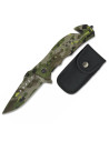 Albainox FOS green camo penknife