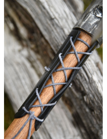 Protective leather guard for axes,...