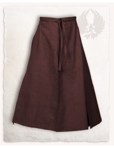 Victor model battle skirt, brown color