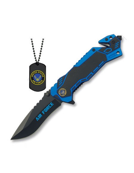 Air Force Rescue Knife with ID
