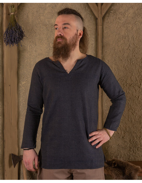 Viking tunic herringbone pattern...