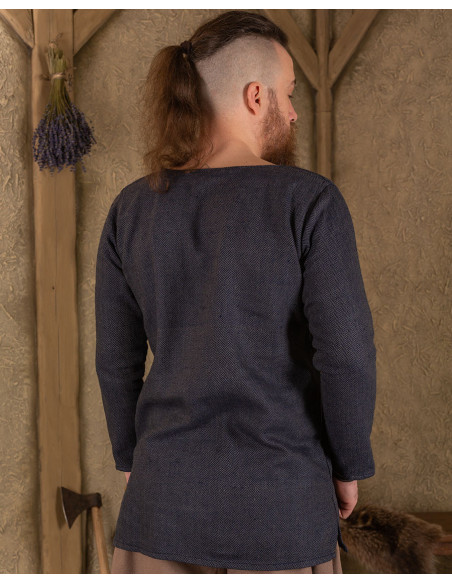 Viking tunic herringbone pattern...