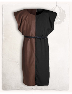 Two-tone black-brown tabard, Ignaz model