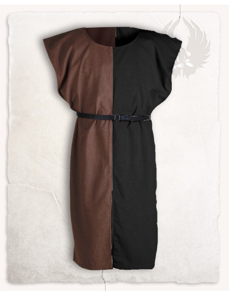 Two-tone black-brown tabard, Ignaz model