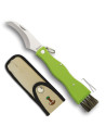 ABS handle mushroom knife with nylon sheath