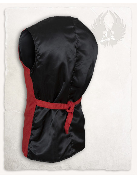 Red SteamPunk vest model Hamish